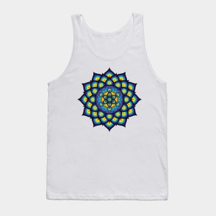 Flower of Life Metatron's Cube Tank Top